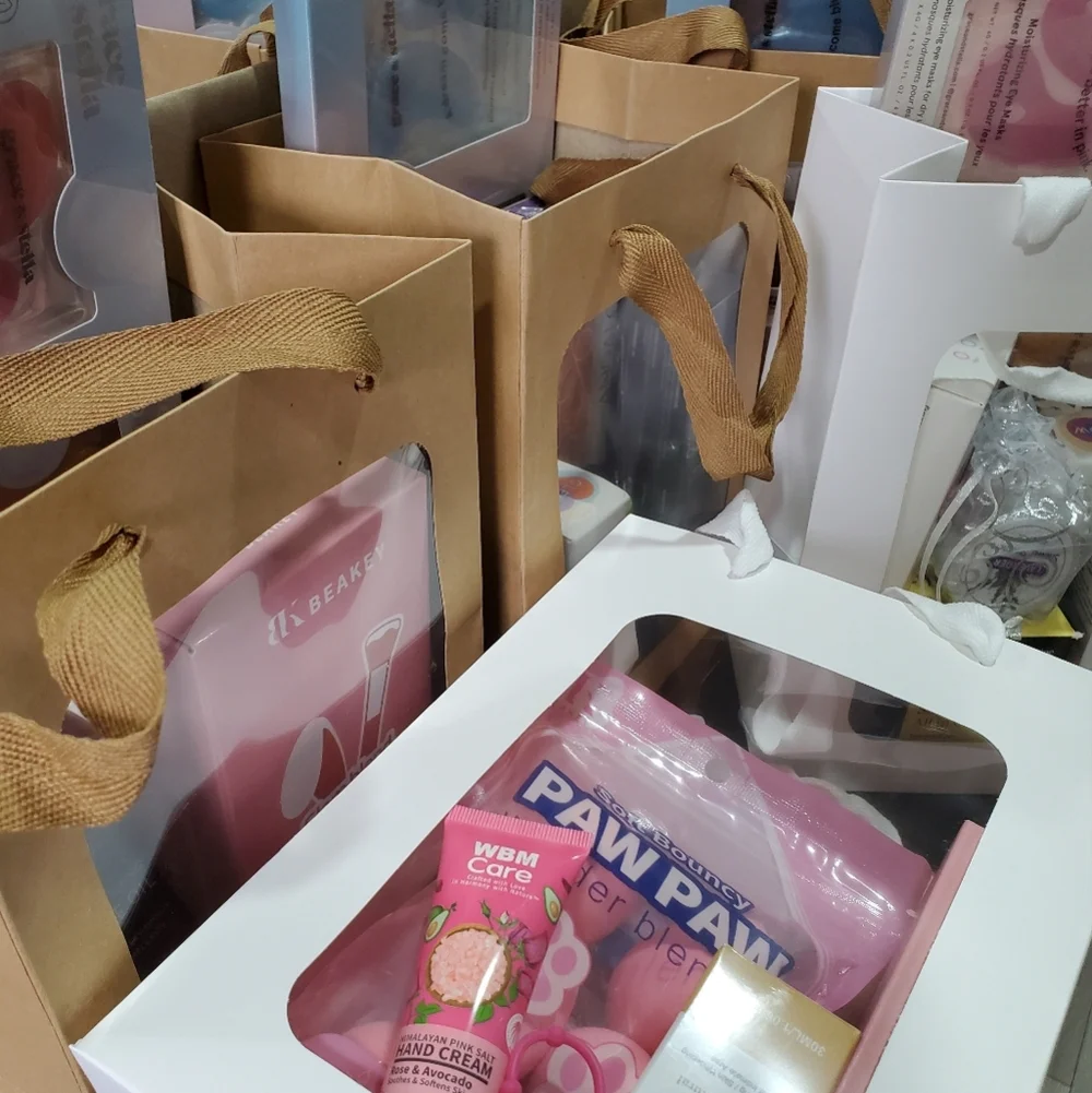 Assorted Beauty and Skincare Gift Bags